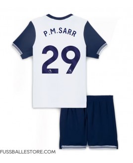 Günstige Tottenham Hotspur Pape Matar Sarr #29 Heimtrikotsatz Kinder 2024-25 Kurzarm (+ Kurze Hosen)